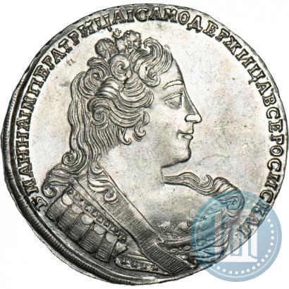 Фото 1 рубль 1733 года  