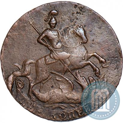 Фото 2 копейки 1759 года  "Номинал под Св. Георгием"
