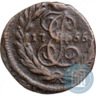 Фото Полушка 1766 года ЕМ 