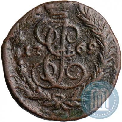 Фото Полушка 1769 года ЕМ 