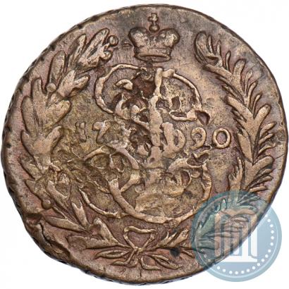 Фото 2 копейки 1790 года ЕМ 