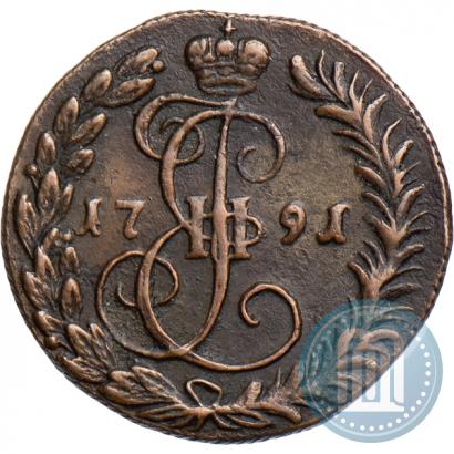 Фото Денга 1791 года КМ 