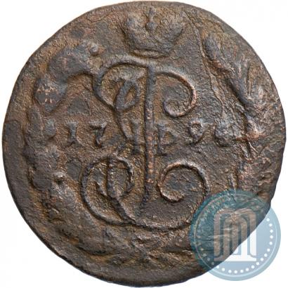 Picture 1 kopeck 1794 year ЕМ 
