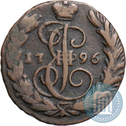 Фото 1 копейка 1796 года ЕМ 