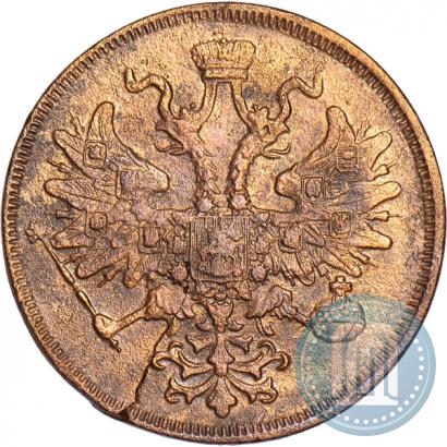 Picture 5 kopecks 1866 year ЕМ 