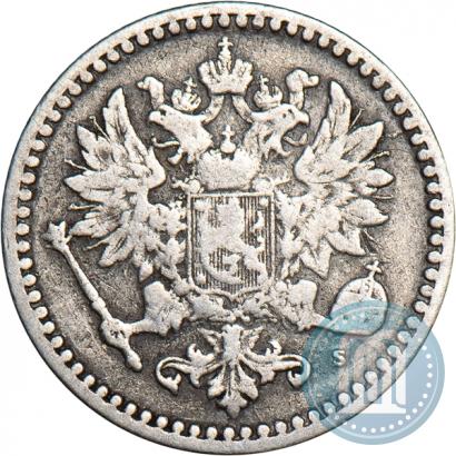 Picture 50 pennia 1871 year S 