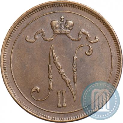 Picture 10 pennia 1914 year  