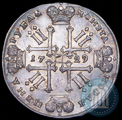 Фото 1 рубль 1729 года  "Тип 1729"