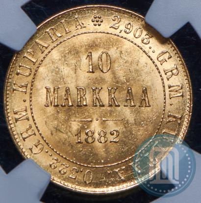 Picture 10 markkaa 1882 year S 