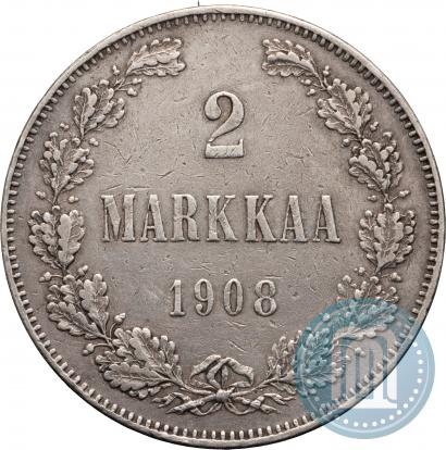 Picture 2 markkaa 1908 year L 