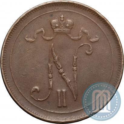 Фото 10 пенни 1916 года  