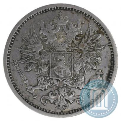 Picture 25 pennia 1872 year S 