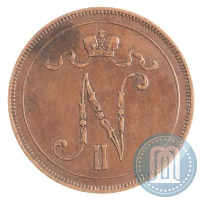 Picture 10 pennia 1896 year  
