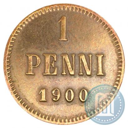 Picture 1 penni 1900 year  