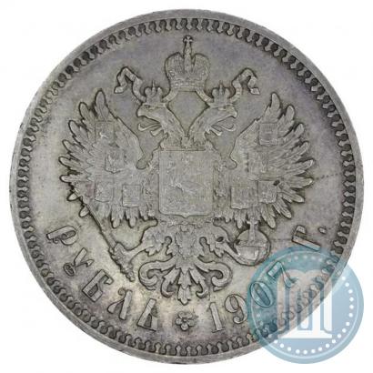 Picture 1 rouble 1907 year (ЭБ) 