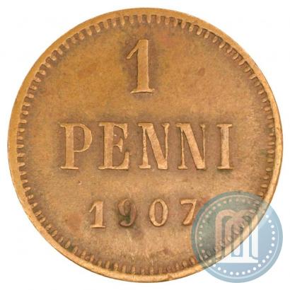 Picture 1 penni 1907 year  