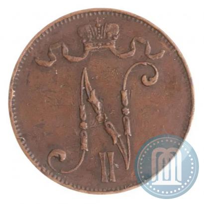 Picture 5 pennia 1913 year  