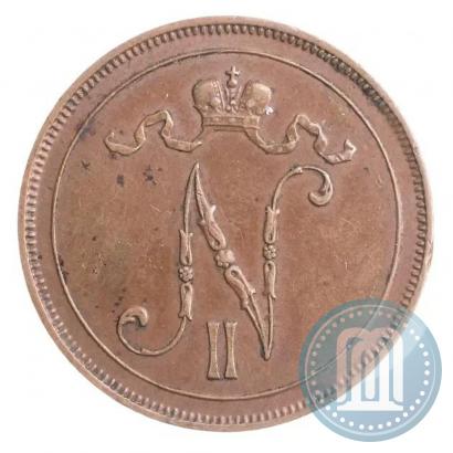 Picture 10 pennia 1914 year  