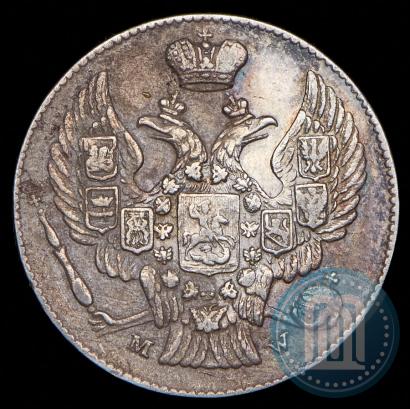 Picture 20 kopecks - 40 groszy 1842 year MW 