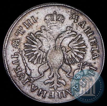 Picture 1 rouble 1718 year OK-L 