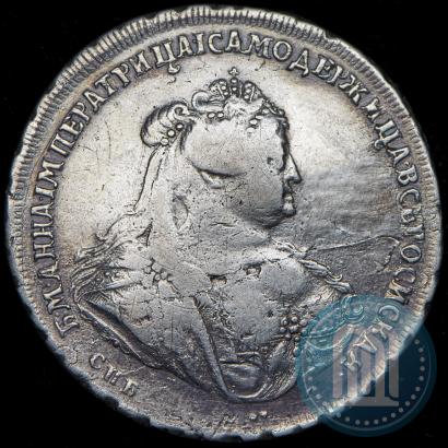 Picture 1 rouble 1740 year СПБ "Petersburg type"