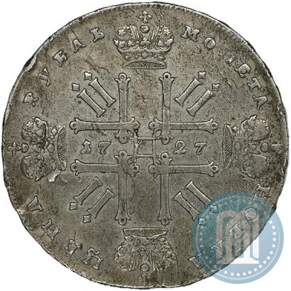 Picture 1 rouble 1727 year  "Moscow type"
