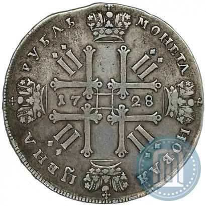 Picture 1 rouble 1728 year  "Type of 1728"