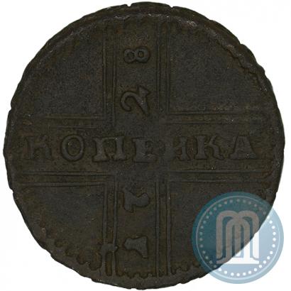 Picture 1 kopeck 1728 year МОСКВА 