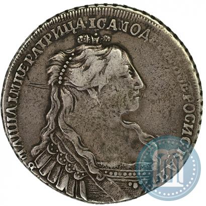 Фото 1 рубль 1734 года  "Тип 1735 года"