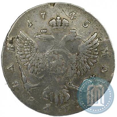 Picture 1 rouble 1745 year ММД 