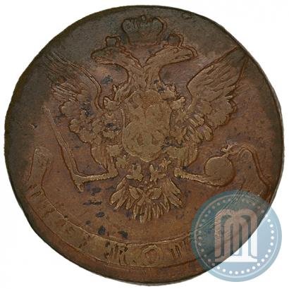 Picture 5 kopecks 1761 year  