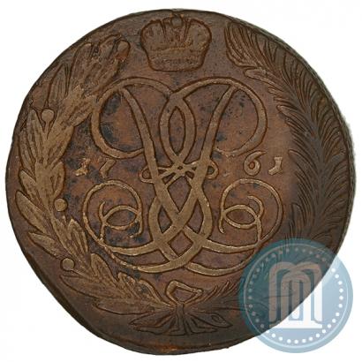 Picture 5 kopecks 1761 year  