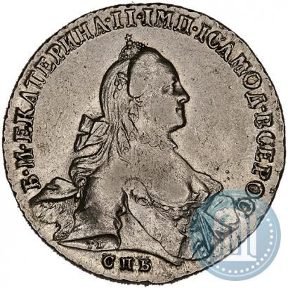 Фото 1 рубль 1762 года СПБ-НК 