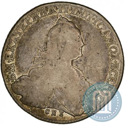 Фото 1 рубль 1774 года СПБ-ФЛ 