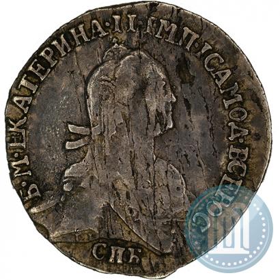 Picture Grivennik 1776 year СПБ 