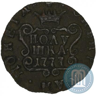 Фото Полушка 1777 года КМ 