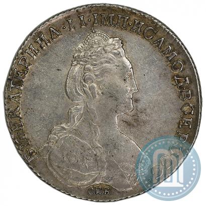 Фото 1 рубль 1782 года СПБ-ИЗ 