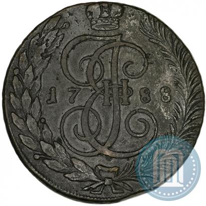 Фото 5 копеек 1788 года ТМ 