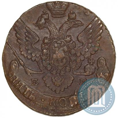 Picture 5 kopecks 1788 year ЕМ 
