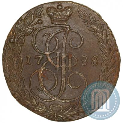 Picture 5 kopecks 1788 year ЕМ 