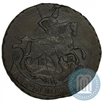 Picture 2 kopecks 1796 year ЕМ 