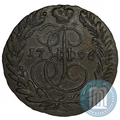 Picture 2 kopecks 1796 year ЕМ 