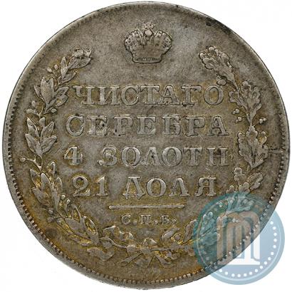 Picture 1 rouble 1828 year СПБ-НГ 
