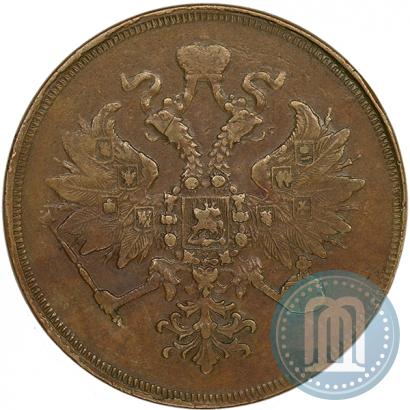 Фото 3 копейки 1860 года ЕМ 
