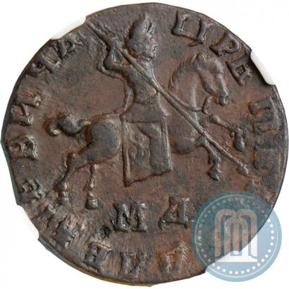 Picture 1 kopeck 1711 year МД 
