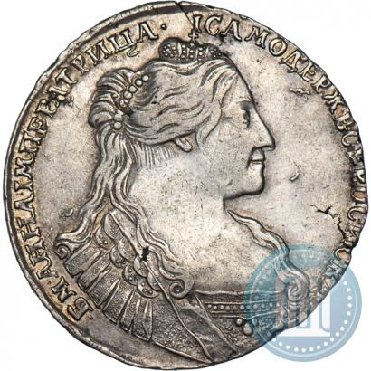 Picture Poltina 1734 year  "Type of 1735"