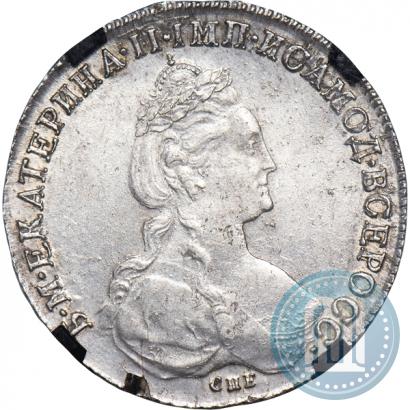 Picture 1 rouble 1782 year СПБ-ИЗ 