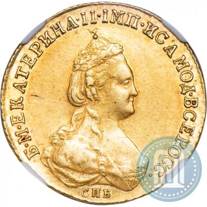Picture 5 roubles 1785 year СПБ 