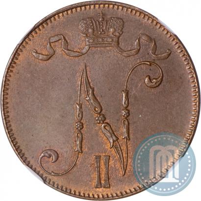 Picture 5 pennia 1915 year  