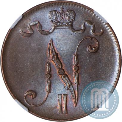 Picture 5 pennia 1916 year  